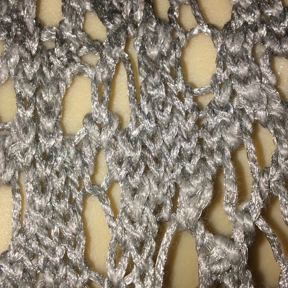 Eileen fisher silvery gray p/s open front sweater - Picture 2 of 4